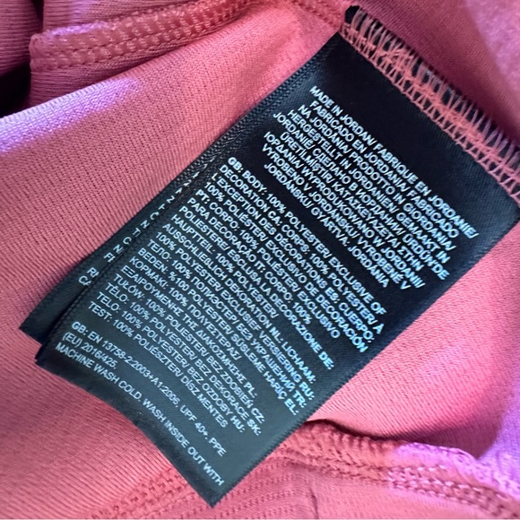 The North Face Women’s Rose Pink Hooded Pullover Dri-Fit Top Size XXL 2XL - Picture 6 of 6